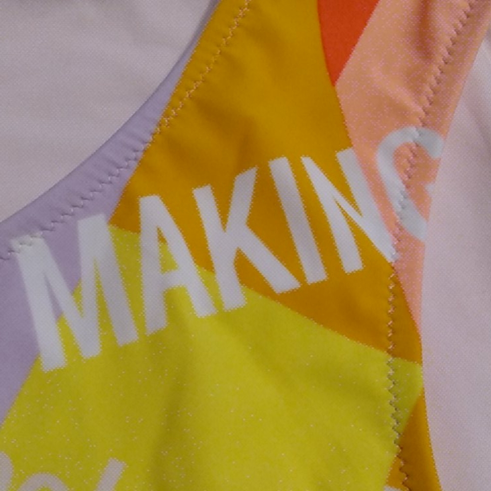 Nwt Bright Print Bikini Bottom - Picture 4 of 9